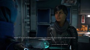 Lala Ryder critique Mass Effect visage